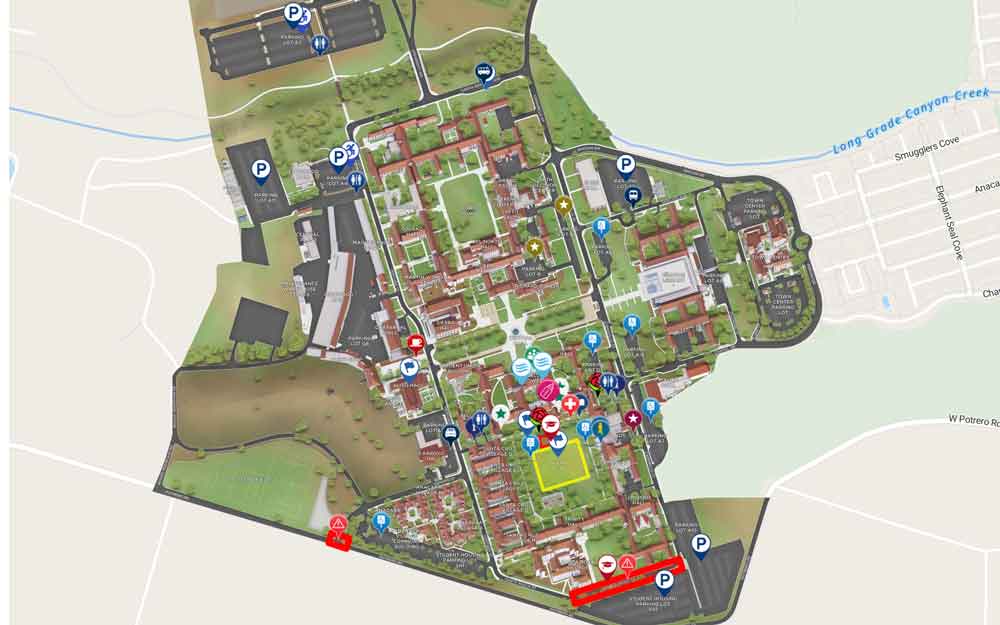 Maps - Ceremony Information - CSU Channel Islands
