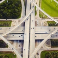 A big freeway infrastructure