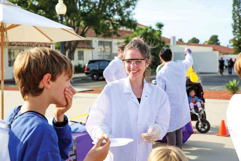  The STEAM Carnival brought together local students, from pre-K to eighth grade and 72 exhibits from anthropology to physics, chemistry, biology and archeology.