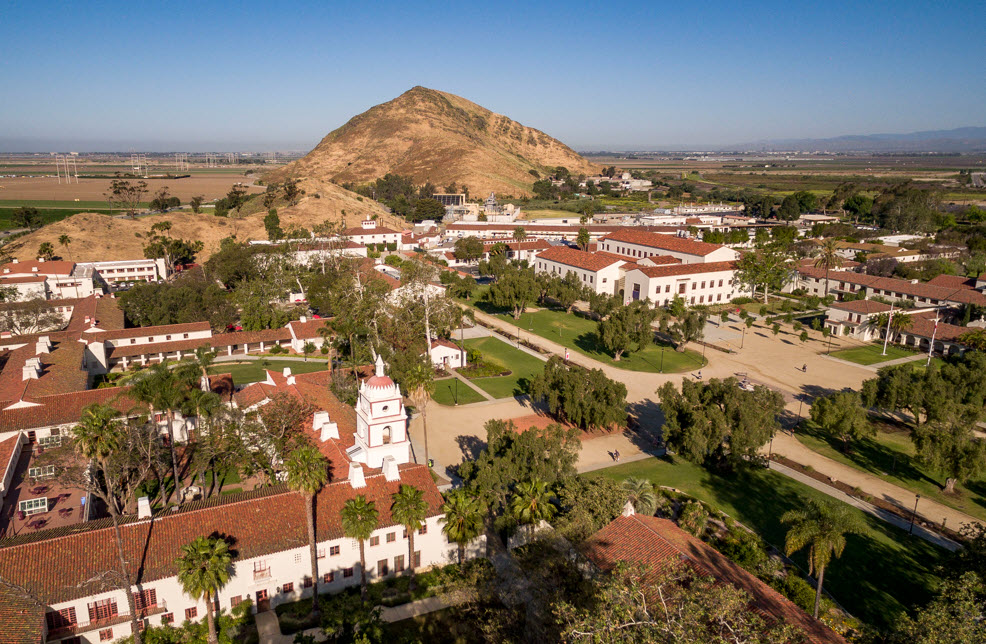 Campus arial photo